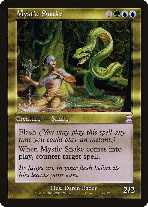 Mystic Snake (TSB-097) - Time Spiral Timeshifted