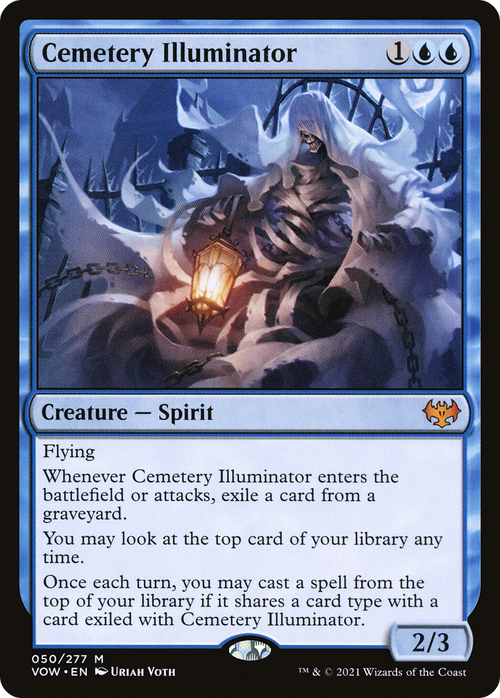 Cemetery Illuminator (VOW-050) - Innistrad: Crimson Vow Foil