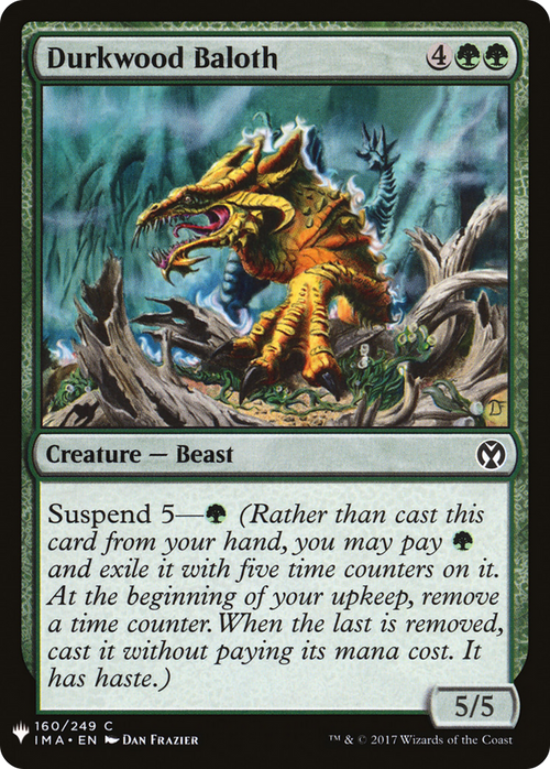Durkwood Baloth (LIST-IMA-160) - The List