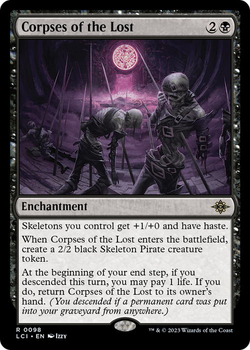 Corpses of the Lost (LCI-098) - The Lost Caverns of Ixalan Foil