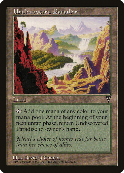 Undiscovered Paradise (VIS-) - Visions