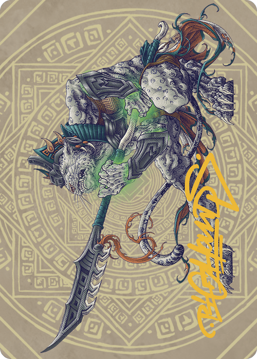 Kutzil, Malamet Exemplar // Kutzil, Malamet Exemplar (ALCI-050) - The Lost Caverns of Ixalan Art Series (Borderless) Foil