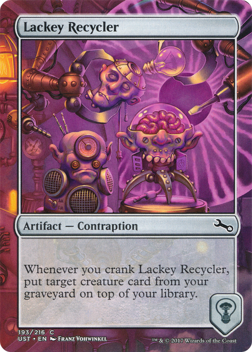 Lackey Recycler (UST-193) - Unstable (Borderless)