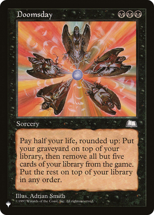 Doomsday (LIST-) - The List