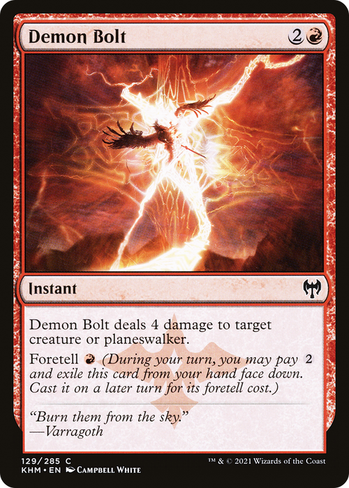 Demon Bolt (KHM-129) - Kaldheim