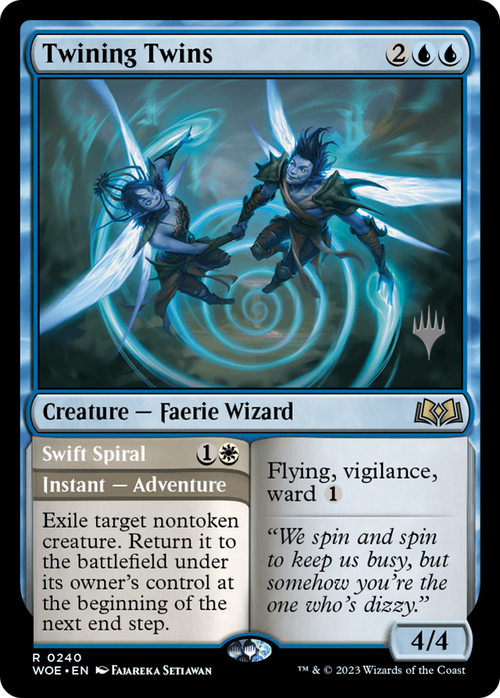 Twining Twins (PPWOE-240) - Wilds of Eldraine Promos