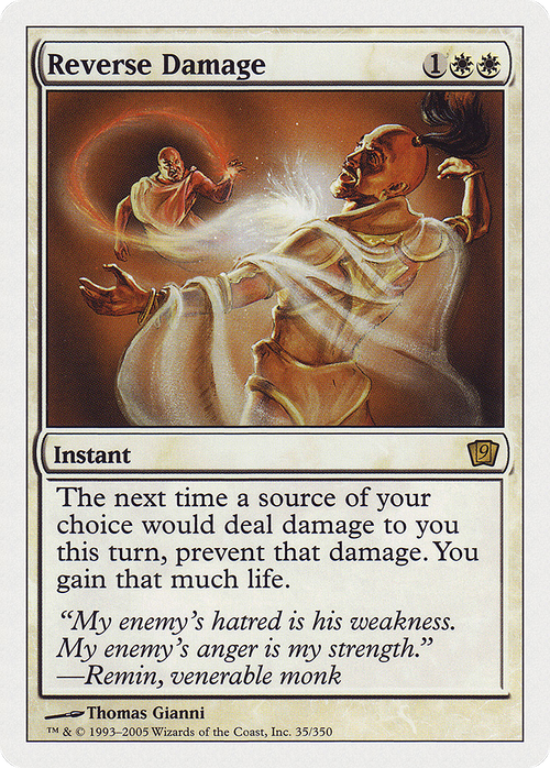 Reverse Damage (9ED-035) - 9th Edition Foil