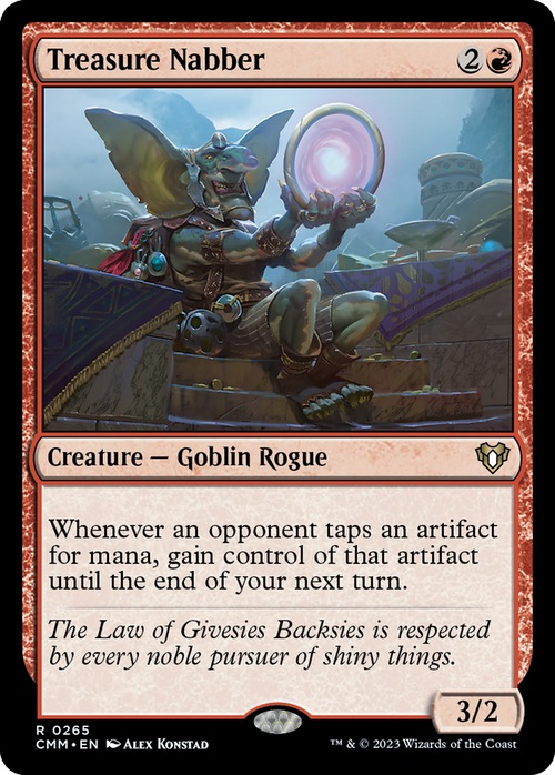 Treasure Nabber (CMM-265) - Commander Masters Foil