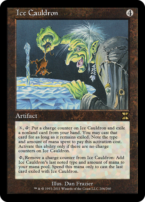 Ice Cauldron (ME4-206) - Masters Edition IV Foil