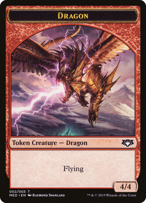 Dragon (TMED-0W2) - Mythic Edition Tokens
