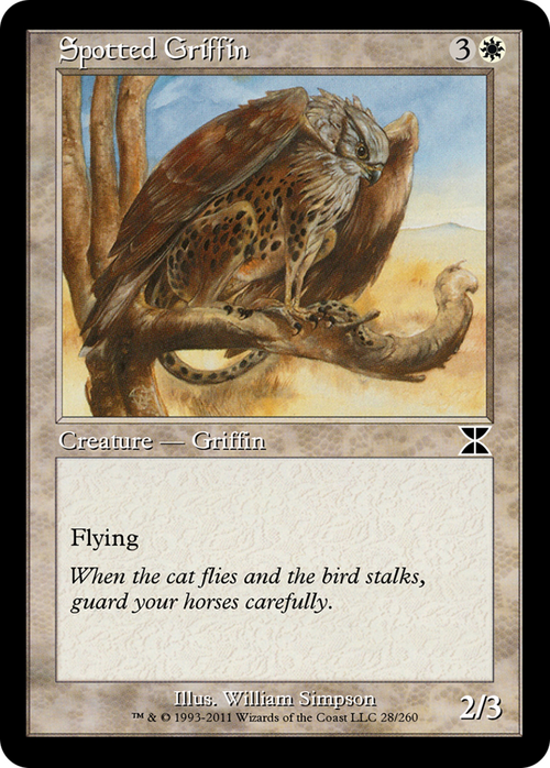 Spotted Griffin (ME4-028) - Masters Edition IV Foil
