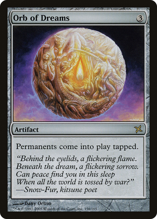 Orb of Dreams (BOK-156) - Betrayers of Kamigawa