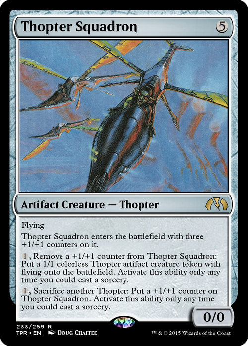 Thopter Squadron (TPR-233) - Tempest Remastered Foil