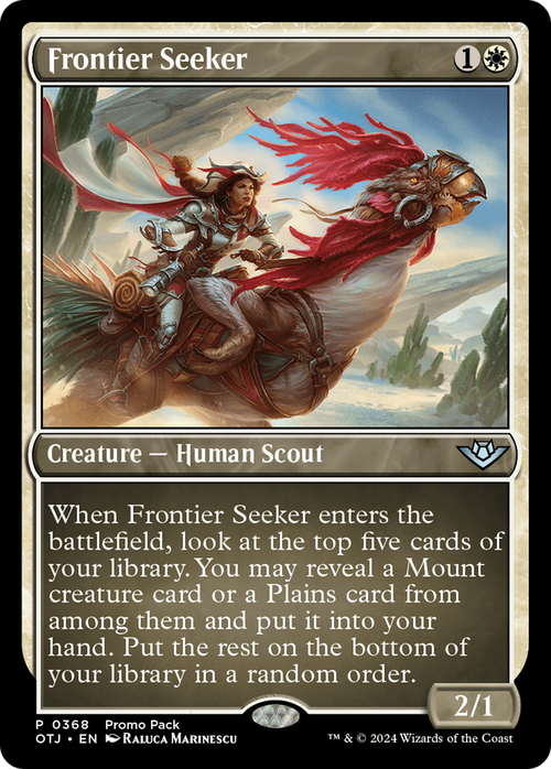 Frontier Seeker (PPOTJ-368) - Outlaws of Thunder Junction Foil