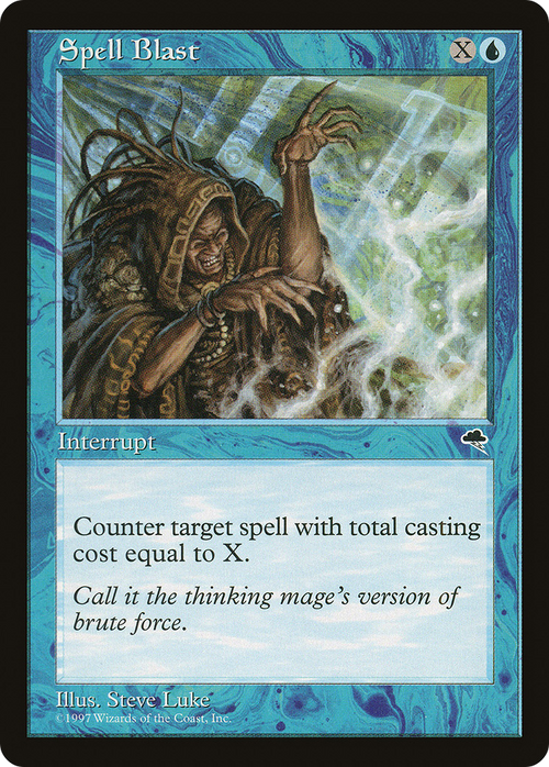 Spell Blast (TMP-089) - Tempest