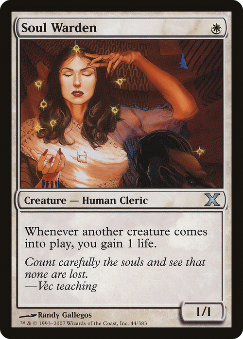 Soul Warden (10E-044) - Tenth Edition Foil