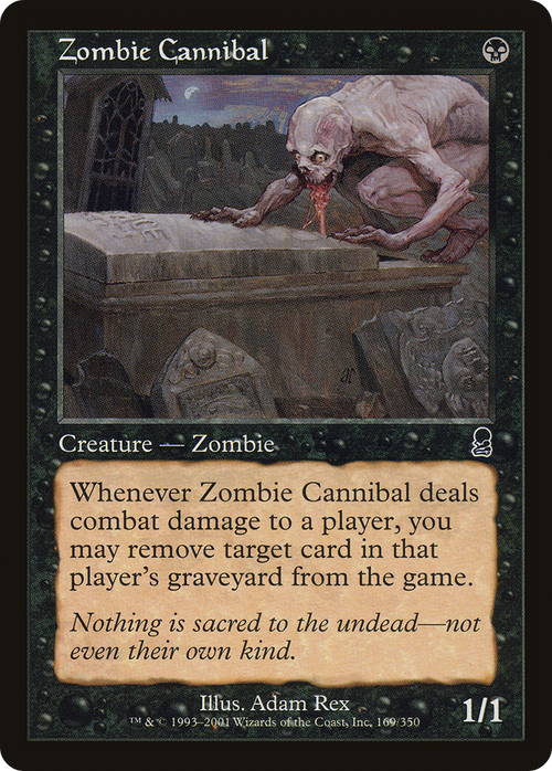 Zombie Cannibal (ODY-169) - Odyssey Foil