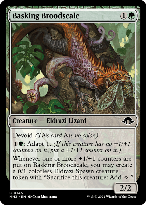 Basking Broodscale (MH3-145) - Modern Horizons 3: (devoid)