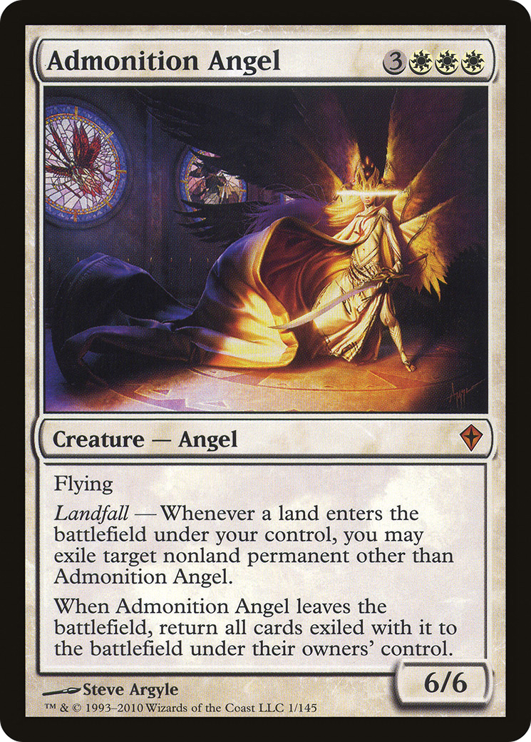 Admonition Angel (WWK-001) - Worldwake