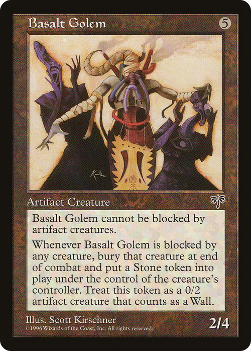 Basalt Golem (MIR-) - Mirage