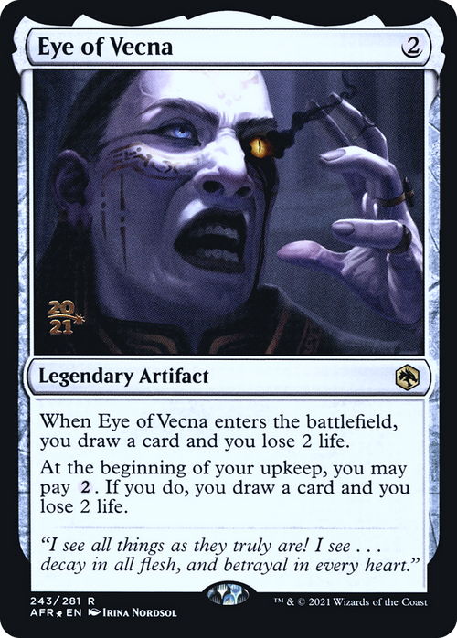 Eye of Vecna (PRE-243S) - Adventures in the Forgotten Realms Promos Foil