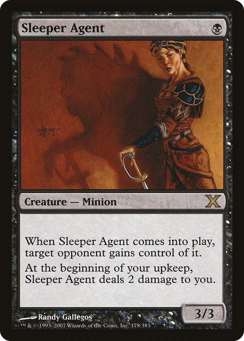 Sleeper Agent (10E-178) - Tenth Edition