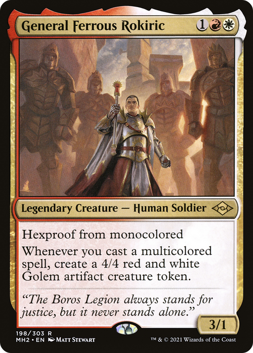 General Ferrous Rokiric (MH2-198) - Modern Horizons 2
