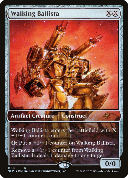 Walking Ballista (058) (SLD-058) - Secret Lair Drop Foil