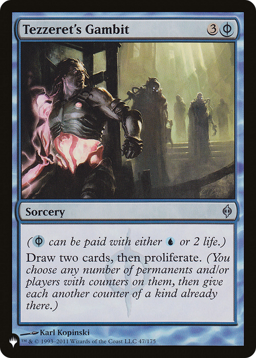 Tezzeret's Gambit (LIST-NPH-47) - The List