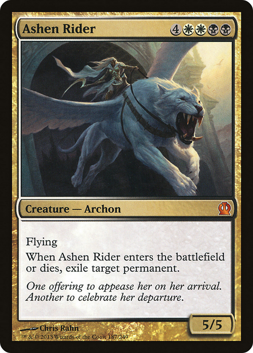 Ashen Rider (THS-187) - Theros Foil