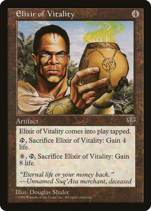 Elixir of Vitality (MIR-) - Mirage