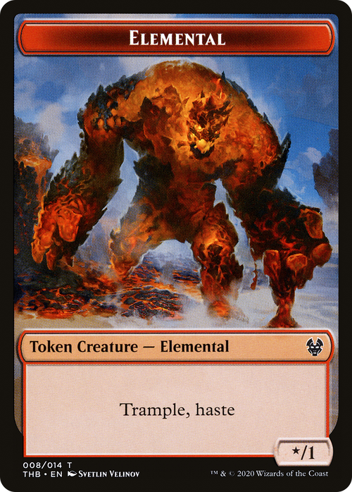 Elemental (TTHB-008) - Theros Beyond Death Tokens