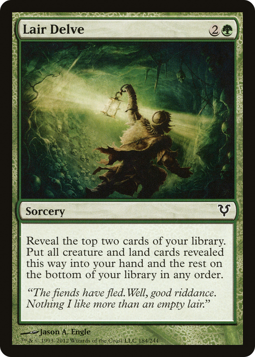 Lair Delve (AVR-184) - Avacyn Restored