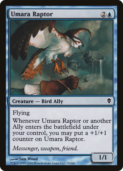 Umara Raptor (ZEN-075) - Zendikar Foil