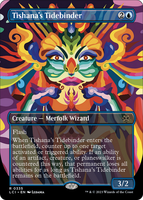 Tishana's Tidebinder (Borderless) (LCI-335) - The Lost Caverns of Ixalan