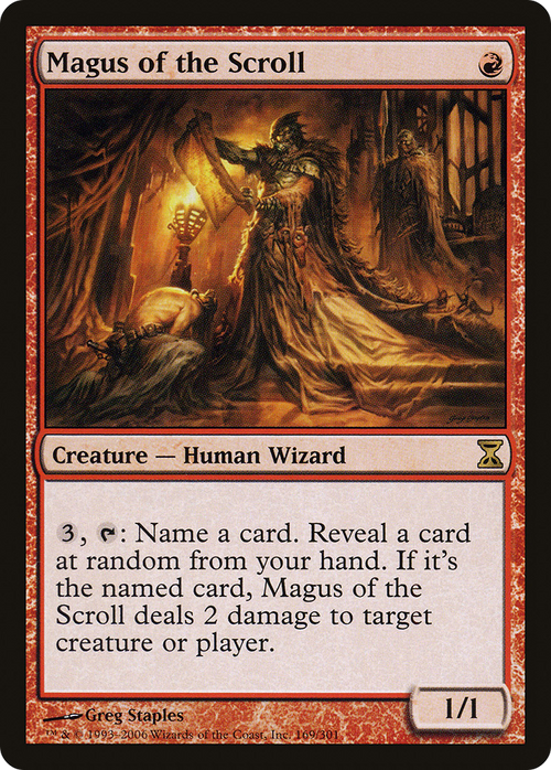 Magus of the Scroll (TSP-169) - Time Spiral