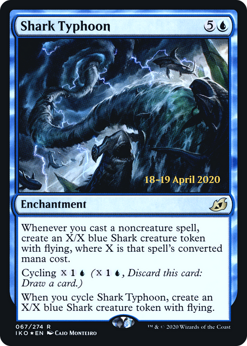 Shark Typhoon (PRE-67S) - Ikoria: Lair of Behemoths Promos Foil