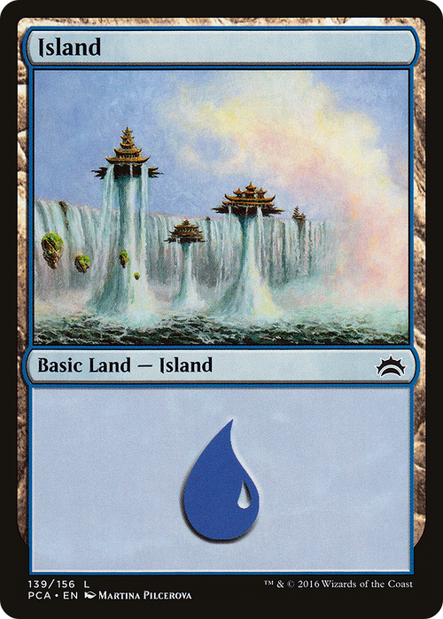Island (139) (PCA-139) - Planechase Anthology