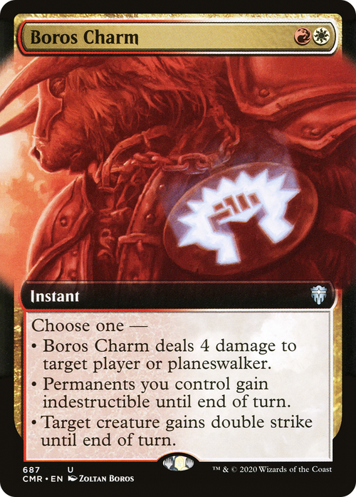 Boros Charm (Extended Art) (CMR-687) - Commander Legends: (Extended Art) Foil