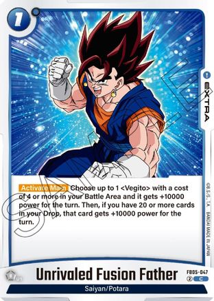 Unrivaled Fusion Father (FB05-047) - New Adventure