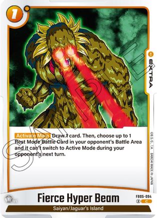 Fierce Hyper Beam (FB05-094) - New Adventure