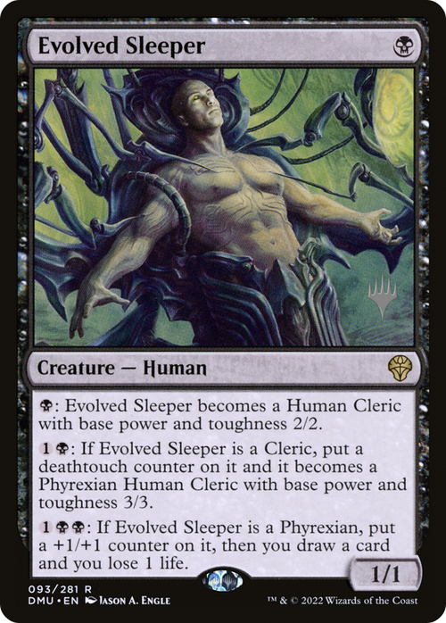 Evolved Sleeper (PPDMU-093) - Dominaria United Promos Foil