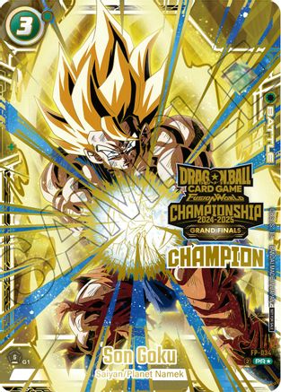 Son Goku - FP-034 (Champion) (FP-034) - Tournament and Championship Promos Holofoil