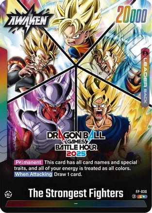 The Strongest Fighters (FP-030) - Tournament and Championship Promos Holofoil