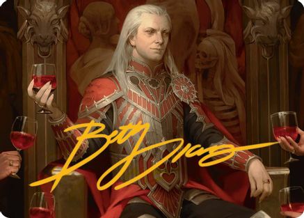 Edgar Markov Art Card (Gold-Stamped Signature) (AAINR-024) - Art Series: Innistrad Remastered
