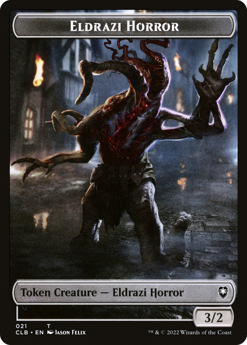 Eldrazi Horror (TCLB-021) - Battle for Baldur's Gate Tokens
