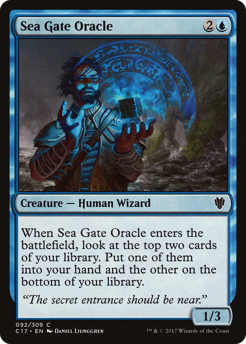 Sea Gate Oracle (C17-092) - Commander 2017