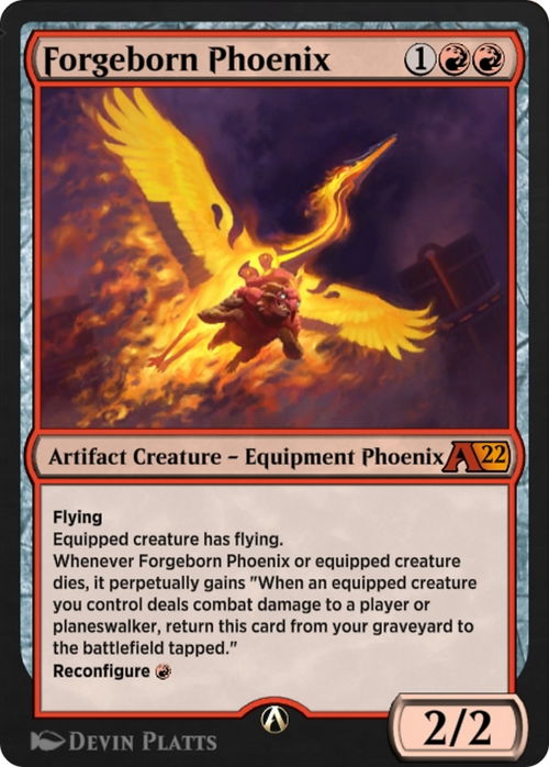 Forgeborn Phoenix (YNEO-023) - Alchemy: Kamigawa
