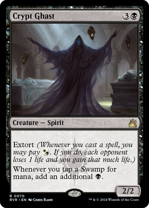 Crypt Ghast (RVR-070) - Ravnica Remastered Foil