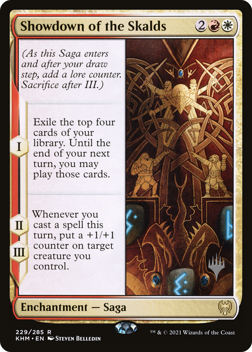 Showdown of the Skalds (PPKHM-229P) - Kaldheim Promos Foil